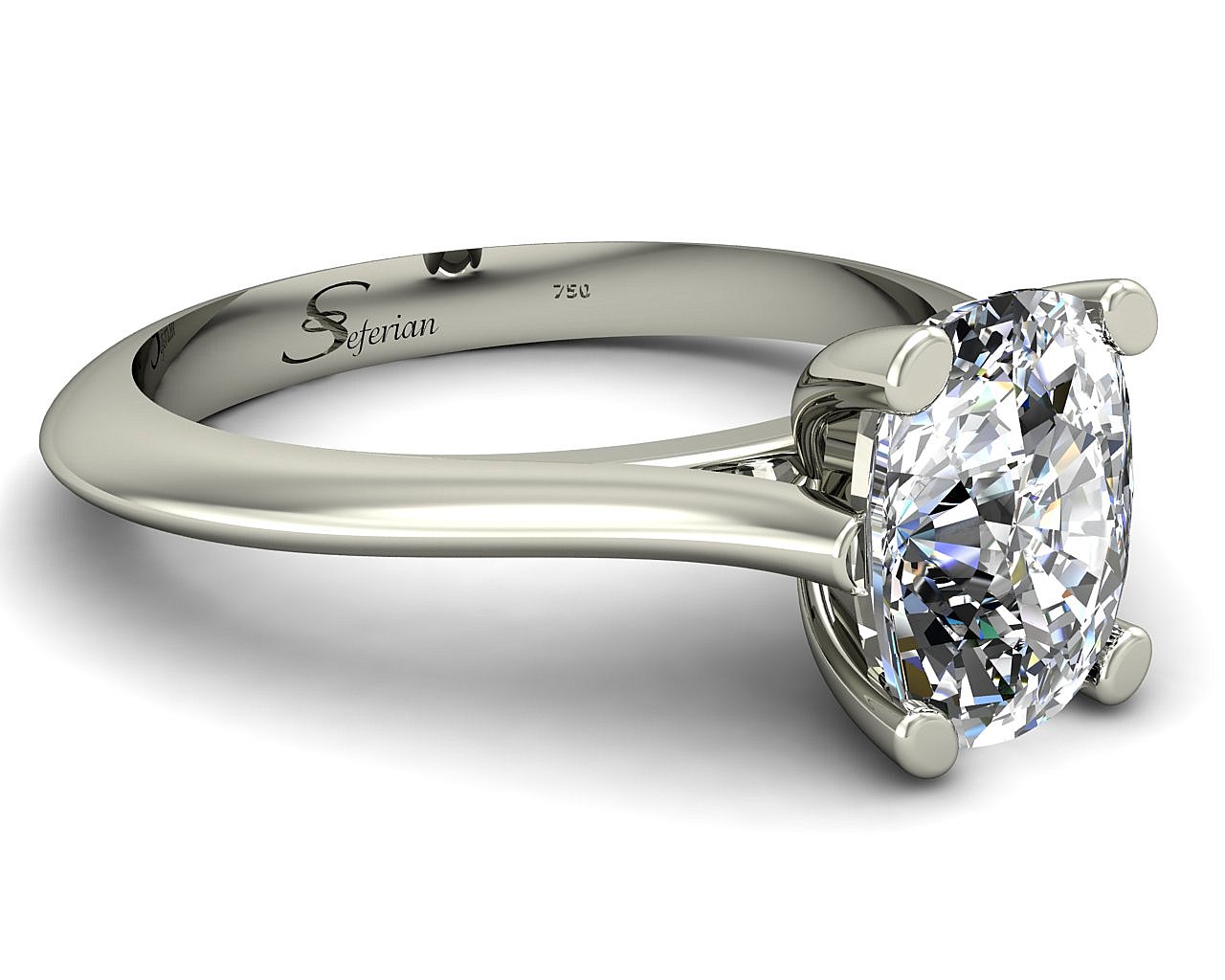 Oval Solitaire Ring
