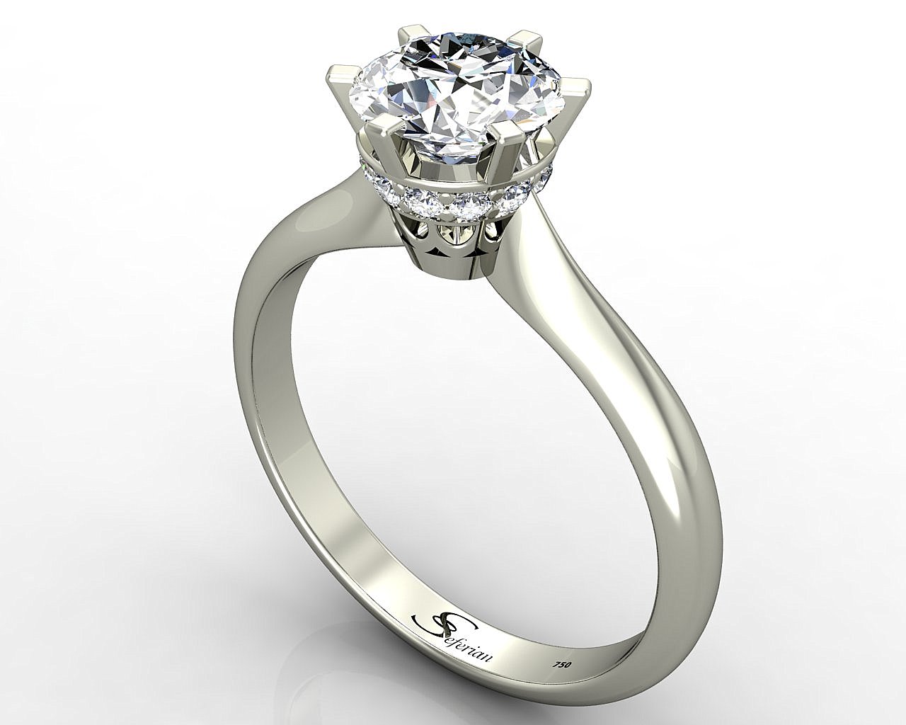 Solitaire with Diamonds in the Corobet